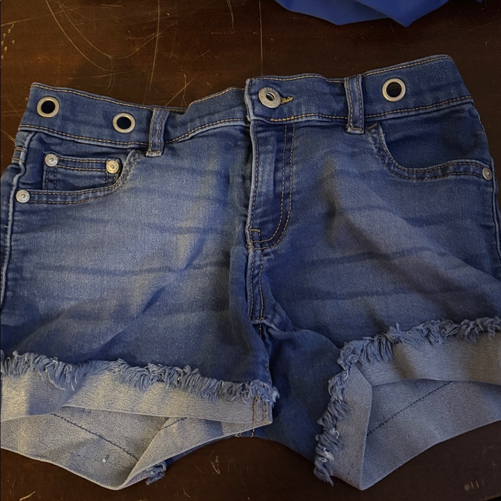 Jordache Kids Denim Shorts with Frayed Hem